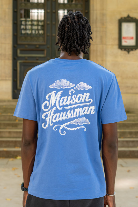 Tee-Shirt Le Trait Parisien Bleu