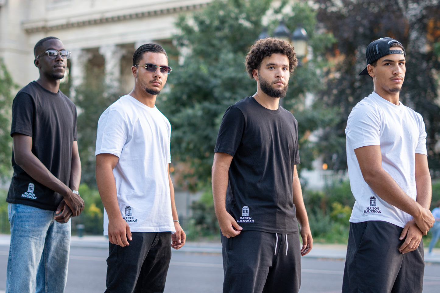 Tee-Shirt Nuit Sur Paris Blanc