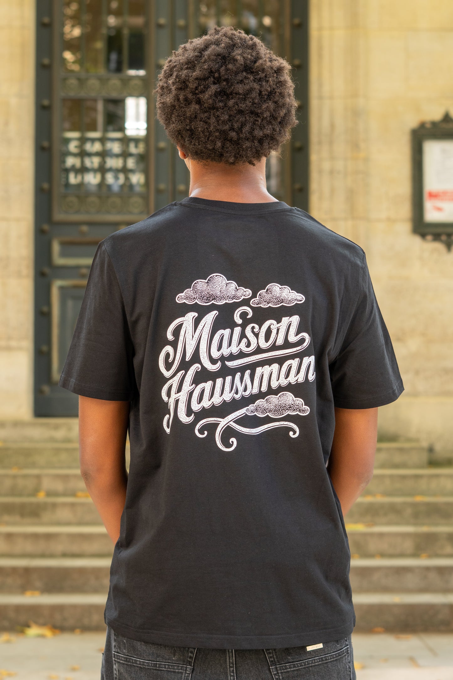 T-Shirt Le Trait Parisien Noir
