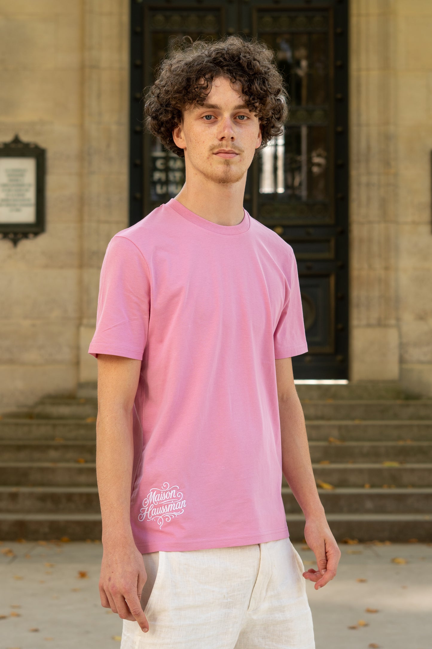 T-Shirt Le Trait Parisien Rose