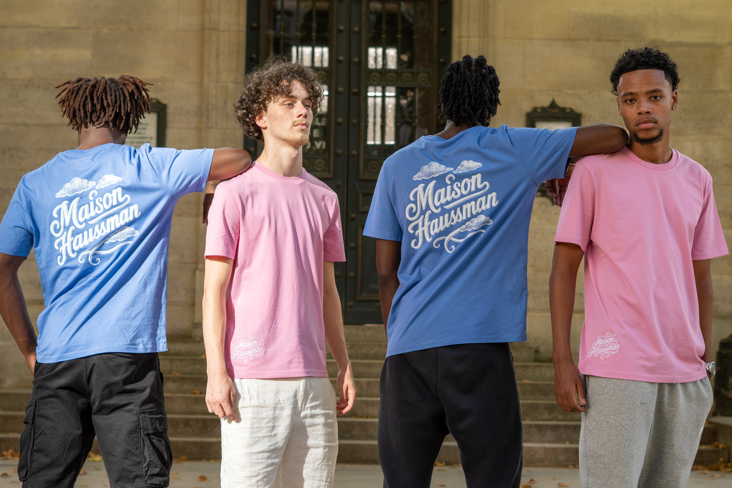 Tee-Shirt Le Trait Parisien Bleu