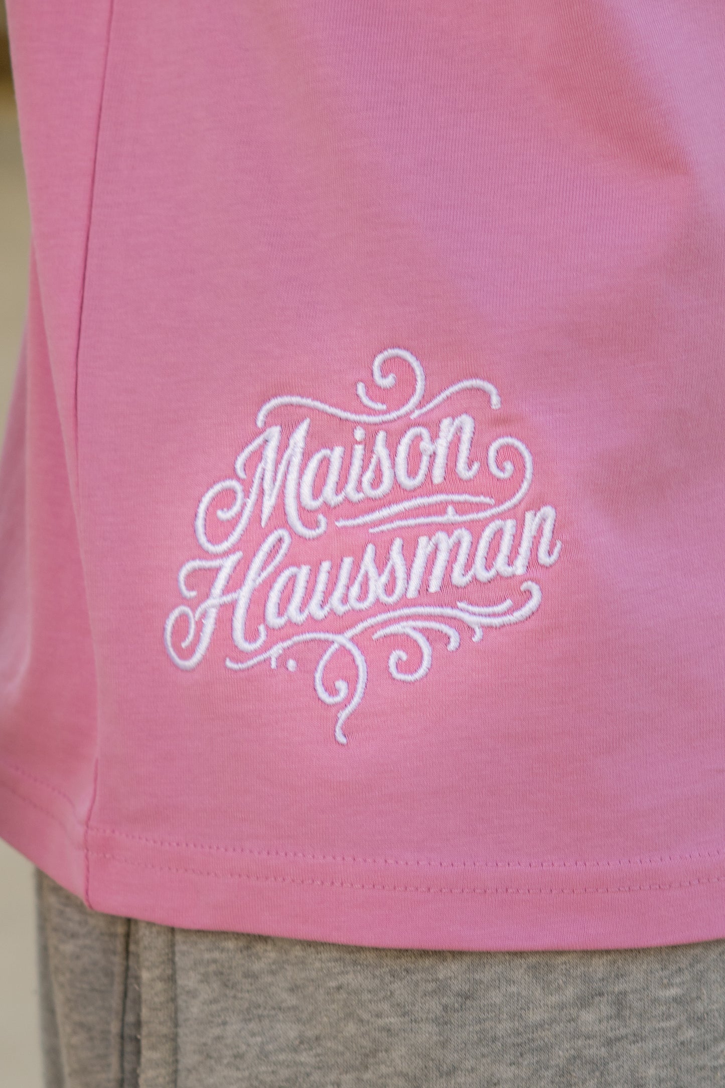 T-Shirt Le Trait Parisien Rose