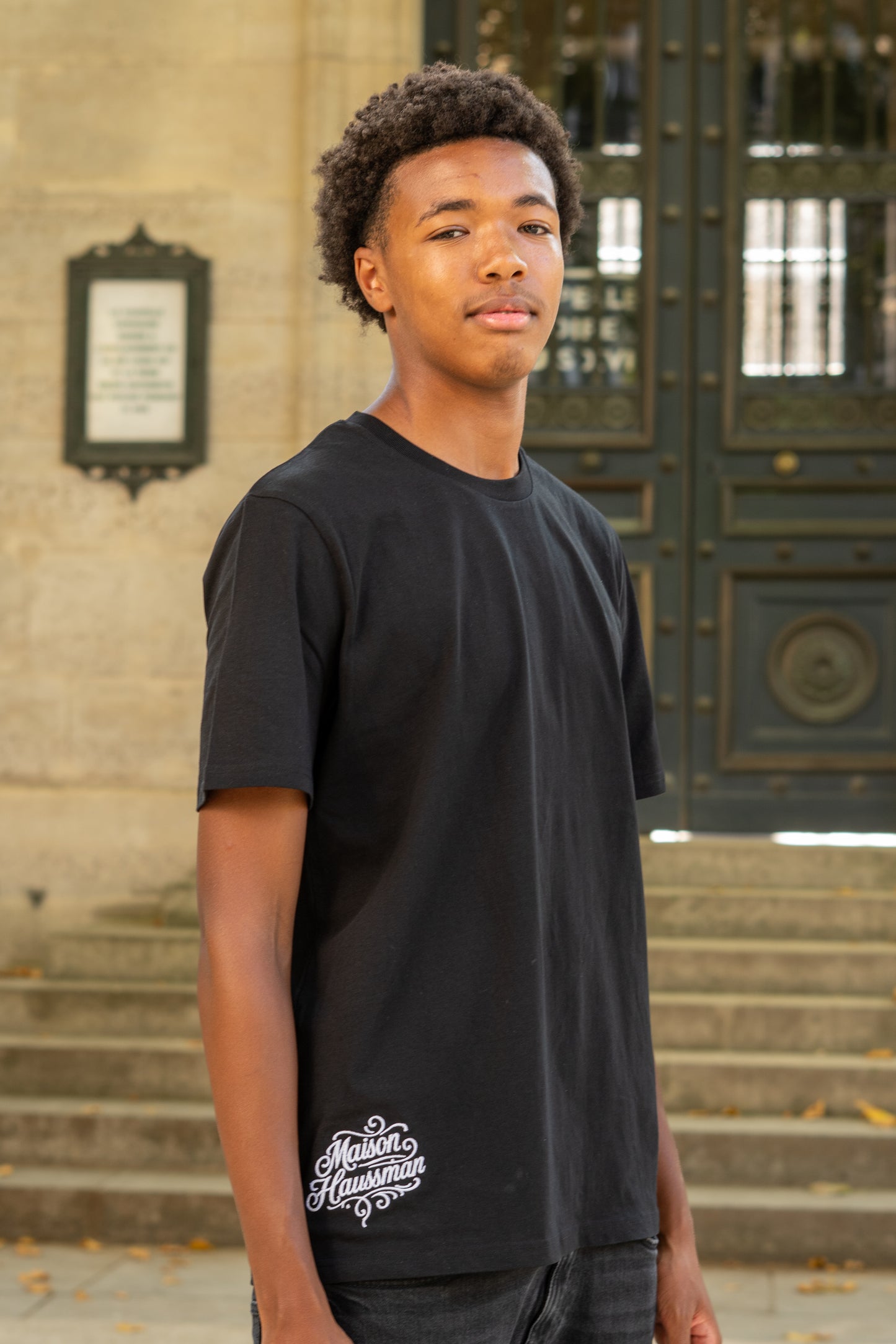 T-Shirt Le Trait Parisien Noir