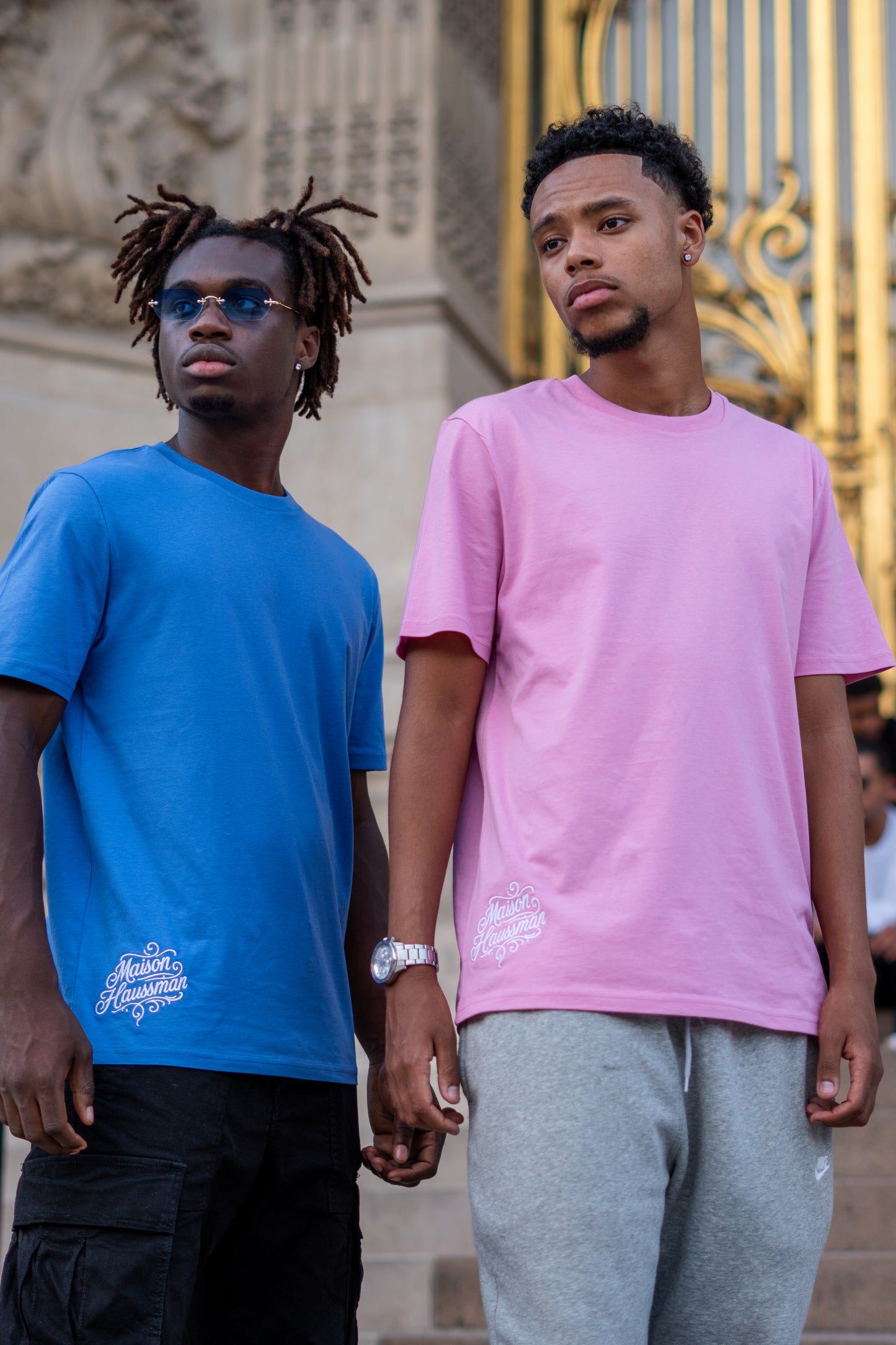Tee-Shirt Le Trait Parisien Bleu