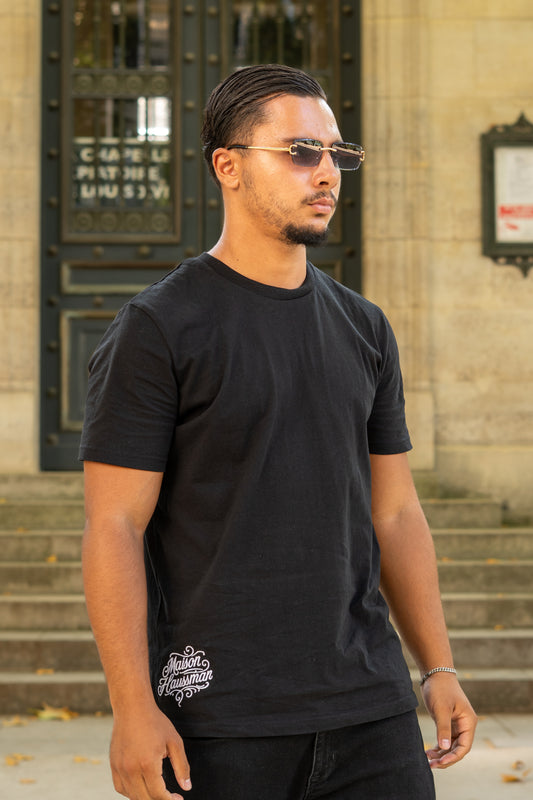 T-Shirt Le Trait Parisien Noir